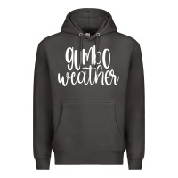 Smoke gumbo weather season in louisiana acadiana cajun lifestyle sweatshirt Premium Hoodie - linhVisuals