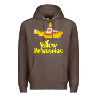 Coffee Yellow Submarine Premium Hoodie - linhVisuals