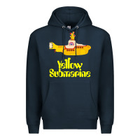Navy Yellow Submarine Premium Hoodie - linhVisuals