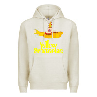 Oatmeal Heather Yellow Submarine Premium Hoodie - linhVisuals