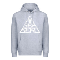 Heather Grey Canserbero Premium Hoodie - linhVisuals