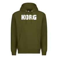 Army Green Korg Keyboard Premium Hoodie - linhVisuals