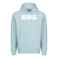 Blue Mist Korg Keyboard Premium Hoodie - linhVisuals