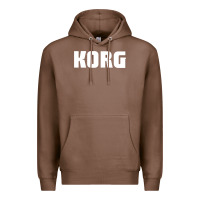 Chestnut Korg Keyboard Premium Hoodie - linhVisuals