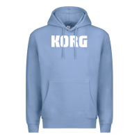Colony Blue Korg Keyboard Premium Hoodie - linhVisuals
