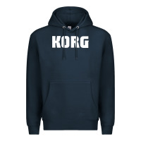 Navy Korg Keyboard Premium Hoodie - linhVisuals