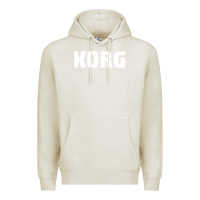 Oatmeal Heather Korg Keyboard Premium Hoodie - linhVisuals