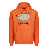 Carrot spider pig Premium Hoodie - linhVisuals