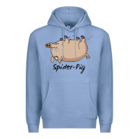 Colony Blue spider pig Premium Hoodie - linhVisuals