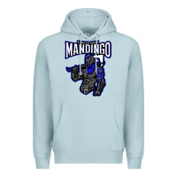 Blue Mist mandingo fighter chief, liberian superhero, african ancestry premium t Premium Hoodie - linhVisuals