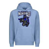 Colony Blue mandingo fighter chief, liberian superhero, african ancestry premium t Premium Hoodie - linhVisuals