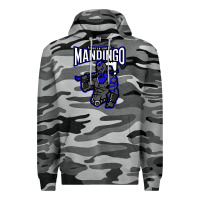 Slate Camo mandingo fighter chief, liberian superhero, african ancestry premium t Premium Hoodie - linhVisuals