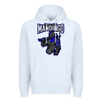 White mandingo fighter chief, liberian superhero, african ancestry premium t Premium Hoodie - linhVisuals