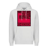 Dove Grey Horizon Festival Premium Hoodie - linhVisuals