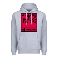 Heather Grey Horizon Festival Premium Hoodie - linhVisuals