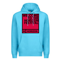Ocean Blue Horizon Festival Premium Hoodie - linhVisuals