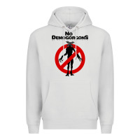 Dove Grey stranger no demogorgons Premium Hoodie - linhVisuals
