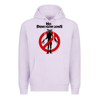 Lilac stranger no demogorgons Premium Hoodie - linhVisuals