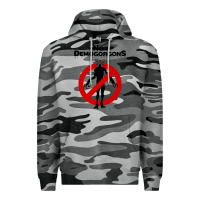 Slate Camo stranger no demogorgons Premium Hoodie - linhVisuals