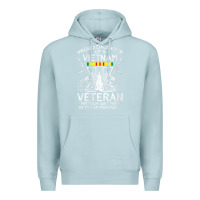 Blue Mist womens proud daughter of a vietnam veteran freedom isn't free v neck t Premium Hoodie - linhVisuals