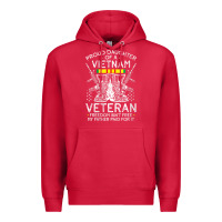 Cardinal womens proud daughter of a vietnam veteran freedom isn't free v neck t Premium Hoodie - linhVisuals