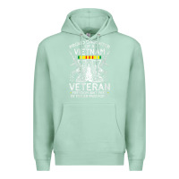 Seafoam womens proud daughter of a vietnam veteran freedom isn't free v neck t Premium Hoodie - linhVisuals