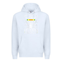 White womens proud daughter of a vietnam veteran freedom isn't free v neck t Premium Hoodie - linhVisuals