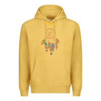 Antique Gold chumash tribe native american indian vintage dream catcher t shirt Premium Hoodie - linhVisuals