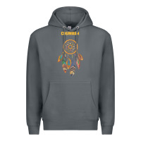 Rock chumash tribe native american indian vintage dream catcher t shirt Premium Hoodie - linhVisuals