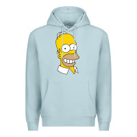 Blue Mist the simpsons homer simpson face sweatshirt Premium Hoodie - linhVisuals