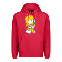 Cardinal the simpsons homer simpson face sweatshirt Premium Hoodie - linhVisuals