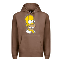 Chestnut the simpsons homer simpson face sweatshirt Premium Hoodie - linhVisuals