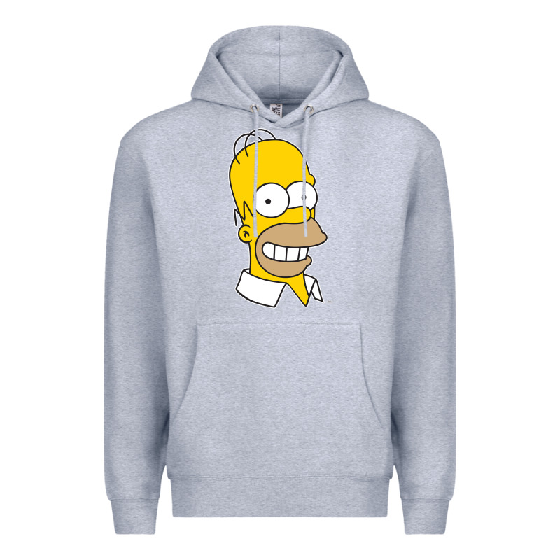 The Simpsons Homer Simpson Face Sweatshirt Premium Hoodie by linhVisuals | Teevron