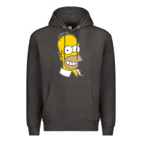 Smoke the simpsons homer simpson face sweatshirt Premium Hoodie - linhVisuals