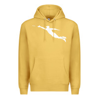 Antique Gold ultimate frisbee layout t shirt Premium Hoodie - linhVisuals
