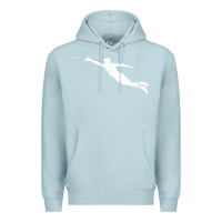 Blue Mist ultimate frisbee layout t shirt Premium Hoodie - linhVisuals