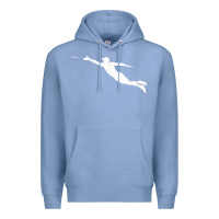 Colony Blue ultimate frisbee layout t shirt Premium Hoodie - linhVisuals