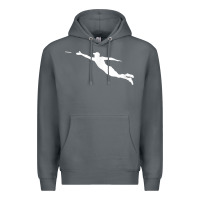 Rock ultimate frisbee layout t shirt Premium Hoodie - linhVisuals