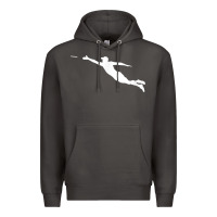 Smoke ultimate frisbee layout t shirt Premium Hoodie - linhVisuals