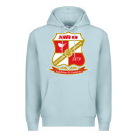 Blue Mist the swindon Premium Hoodie - linhVisuals