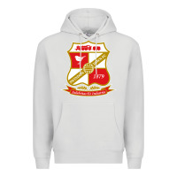 Dove Grey the swindon Premium Hoodie - linhVisuals