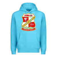 Ocean Blue the swindon Premium Hoodie - linhVisuals