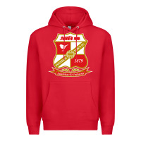 Red the swindon Premium Hoodie - linhVisuals