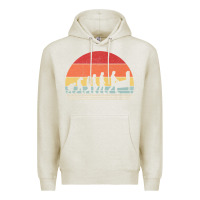 Oatmeal Heather vintage retro evolution of the pinball lover premium t shirt Premium Hoodie - linhVisuals