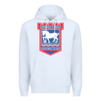 White the ipswich town Premium Hoodie - linhVisuals