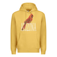 Antique Gold black vintage cardinal red bird arizona az gifts premium t shirt Premium Hoodie - linhVisuals