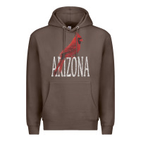 Coffee black vintage cardinal red bird arizona az gifts premium t shirt Premium Hoodie - linhVisuals