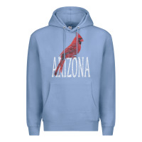 Colony Blue black vintage cardinal red bird arizona az gifts premium t shirt Premium Hoodie - linhVisuals
