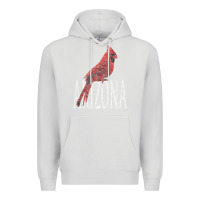 Dove Grey black vintage cardinal red bird arizona az gifts premium t shirt Premium Hoodie - linhVisuals