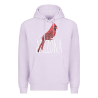 Lilac black vintage cardinal red bird arizona az gifts premium t shirt Premium Hoodie - linhVisuals